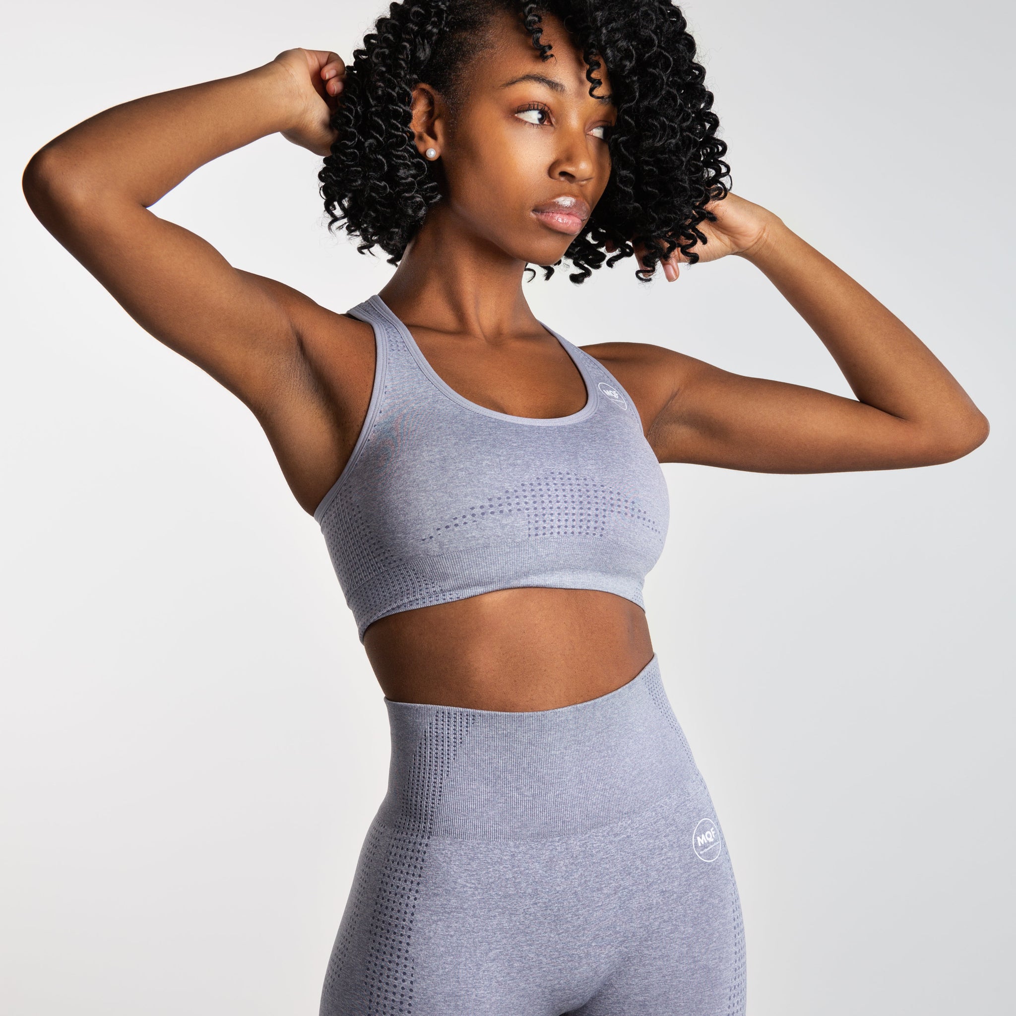 Sports bras - MQF fitness clothing - Gray