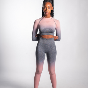 Shaded Sport Leggings - MQF Fitness Clothing - Beige