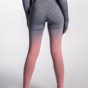 Shaded Sport Leggings - MQF Fitness Clothing - Beige